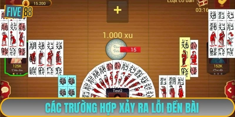 Các trường hợp xảy ra lỗi đền bài