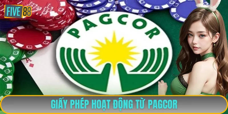 Giấy chứng nhận từ cơ quan PAGCOR giúp khẳng định sự uy tín