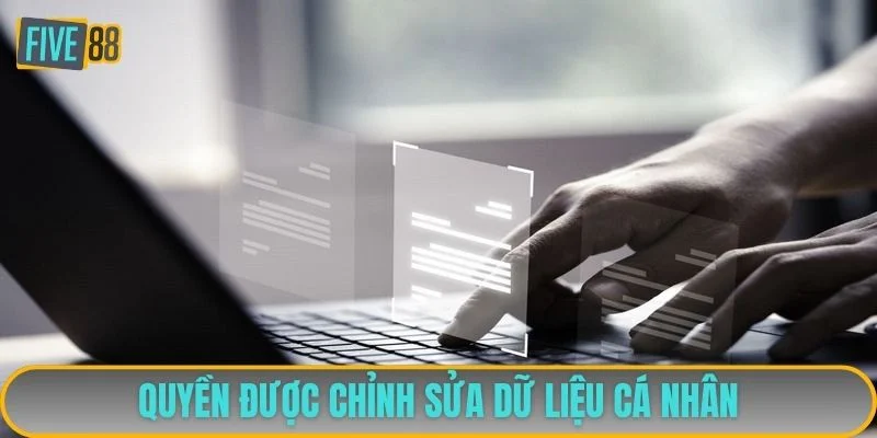 Hội viên của trang chỉnh sửa dữ liệu khi cần