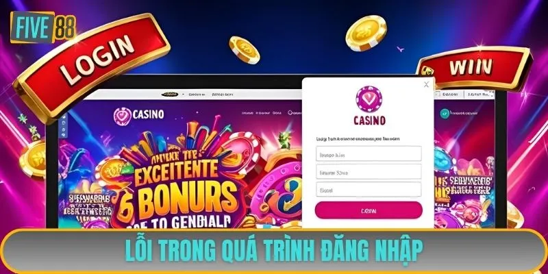 Lỗi trong quá trình đăng nhập