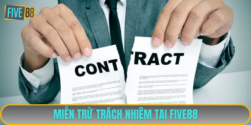 Miễn Trừ Trách Nhiệm 1 Miễn trừ trách nhiệm thể hiện rõ tầm quan trọng đối với nhà cái