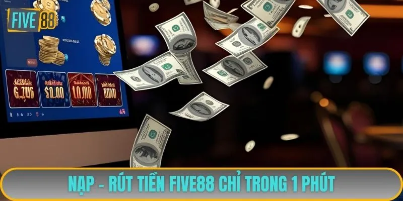 Nạp - rút tiền FIVE88 chỉ trong 1 phút