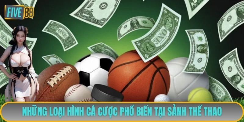 Những loại hình cá cược phổ biến tại sảnh thể thao